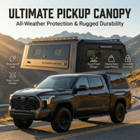 Bâche de coffre de camionnette rétractable manuelle en acier étanche Trigallop pour F150 2010-2022 T21