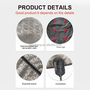 Gilet chauffant portable à infrarouge lointain avec lumière LED 660 nm pour usage domestique - Product Image 3