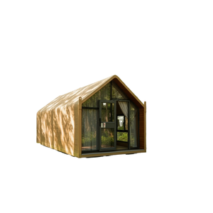 Vie préfabriquée de luxe avec un design contemporain, maison préfabriquée en acier résistante aux ouragans, maison modulaire préfabriquée, efficacité thermique maximale - Product Image 1