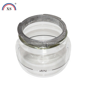 ถ้วยใส่ผงไฮเดลเบิร์ก Sm52 G2.164.1713 ชิ้นส่วนเครื่องพิมพ์ออฟเซต แก้วใสพร้อมฐานโลหะ - Product Image 2