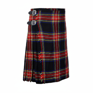 Kilts utilitaires en tartan écossais moderne pour hommes Top Hot Brand New Highland Hybrid Fashion Kilt Fabriqué à partir de cuir - Product Image 1