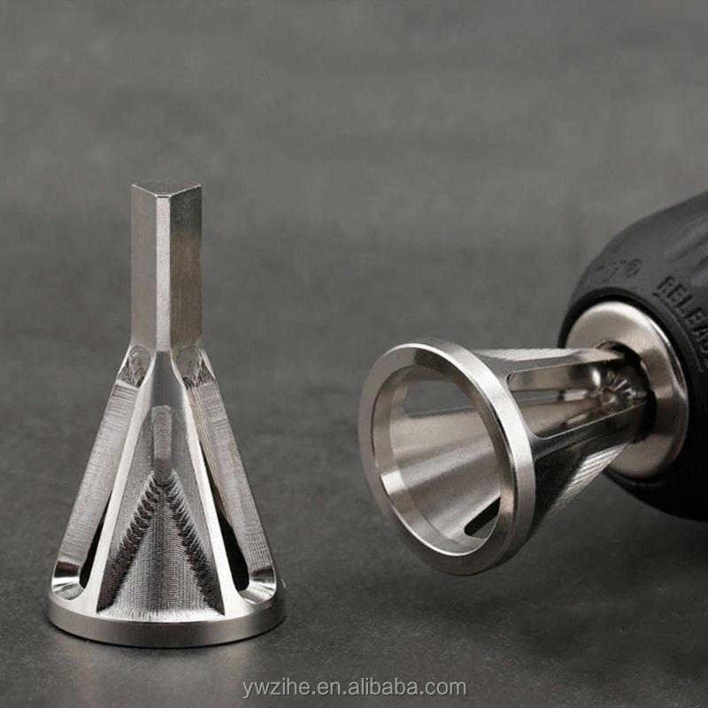 2 Outils D'Ébavurage à Chanfrein - Tige Hexagonale 6.35mm Pour Métal Et Bois