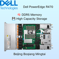 Nouveau serveur rack 1U PowerEdge R470 avec processeur Intel Xeon 3,6 GHz, 16 Go/32 Go de mémoire, alimentation et stockage – Serveur d'entreprise en stock