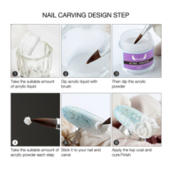 Kit de fraises pour nail art avec têtes de ponçage, embouts pour gel, rechargeable par USB, portable, écologique, outil rotatif pour acrylique, étui de rangement pour le ponçage
