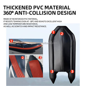 Aisunss dalla Cina: Gommone in Alluminio di Piccole Dimensioni, Gommone Resistente in PVC per <span class=keywords><strong>Pesca</strong></span> e Salvataggio - Product Image 2