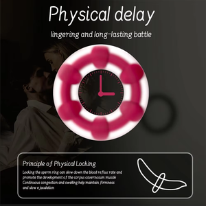 Anneau de pénis de <span class=keywords><strong>couple</strong></span> de jouet sexuel adulte résistant aux pousses de longue durée pour l'anneau de sperme de masturbation masculine - Product Image 5