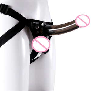 MOGlovers Lesbian Transparan Plastik Multi Ukuran Dildo Celana Dalam Penis Realistis Strap Dildo Strap Mainan Seks Homoseksual - Product Image 1