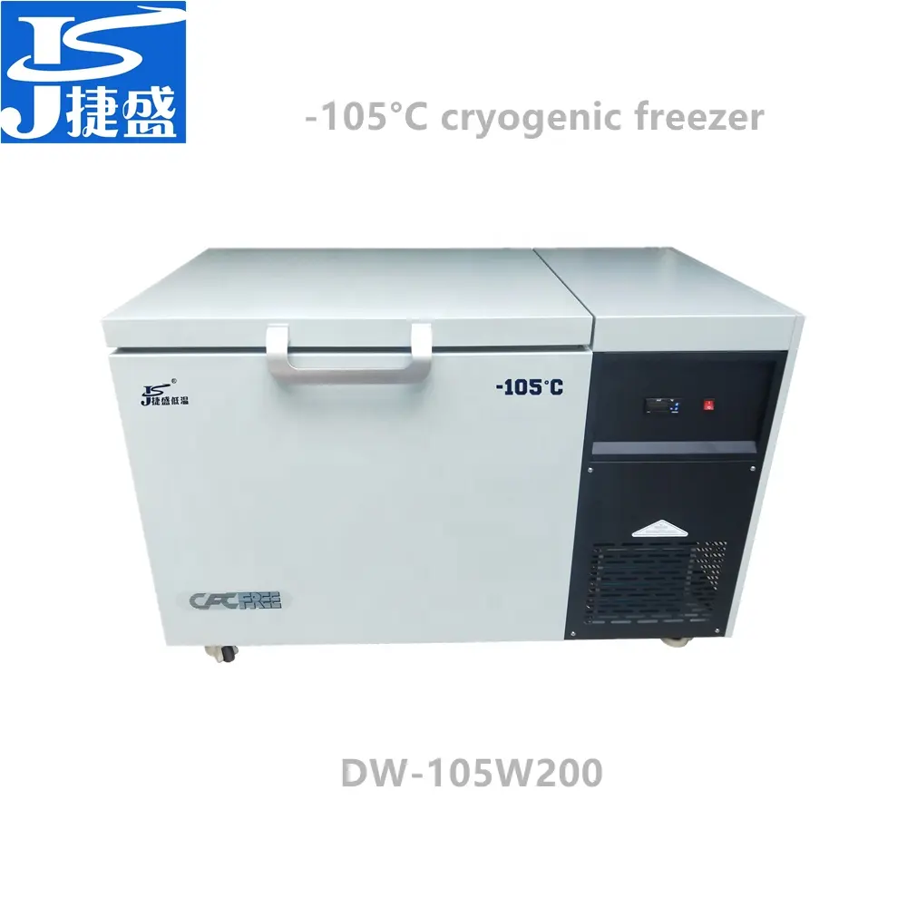 Криогенная морозильная камера 200 литров, лабораторное хранение биологических образцов, несущие гильзы, холодная термоусадочная камера 105 градусов