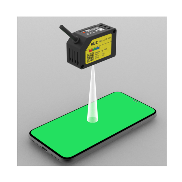 Luminescence Detection Digital Color Mark Sensor (50mm Sensing Range) - Universal Colour Sensor