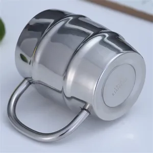 El aislamiento mantiene el frío, taza de cerveza de acero inoxidable 304, taza térmica de doble pared <span class=keywords><strong>con</strong></span> manillar, <span class=keywords><strong>copa</strong></span> de <span class=keywords><strong>vino</strong></span> de jugo de agua de Metal creativa - Product Image 6