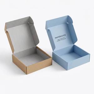 Caja de Cartón Corrugado con Logotipo Personalizado/Caja Personalizada para Productos Coreanos para el Cuidado de la Piel, Cajas de Envío Marrones - Product Image 1