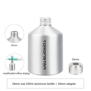 Lavage de voiture Bouteille en aluminium de 250ml pour neige Canon à mousse Lance Durable et pas facilement cassé sous l'impact - Product Image 5