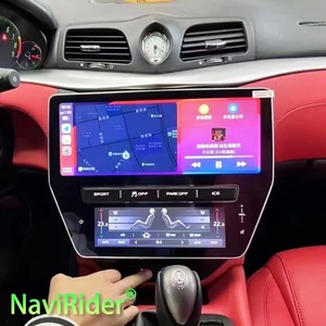 Autoradio Android pour Maserati GranTurismo GT 2007-2015 Lecteur multimédia vidéo GPS Navigation Panneau de climatisation Carplay 4G - Product Image 1