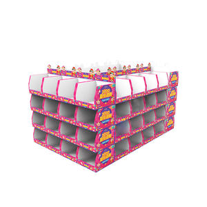 Personnalisé pour le supermarché présentoir pour lunettes de soleil lunettes quatre côtés plancher carton palette couleur personnalisée pour les promotions - Product Image 2