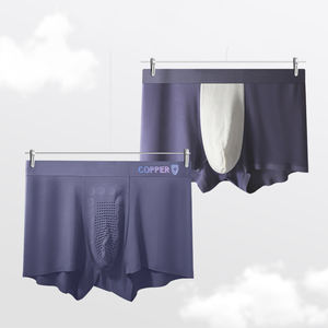 Calzoncillos bóxer de tiro medio para hombre Hygieia, ropa interior sanitaria con iones negativos magnéticos personalizados para masaje de próstata, Calzoncillos Bóxer - Product Image 4