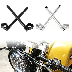 Manillares de Motocicleta Ajustables CNC, Barra de Horquilla de Aluminio, Accesorio para Manillar Delantero de Motocicleta - Product Image 3
