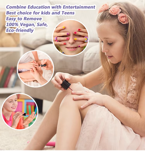 <span class=keywords><strong>Kit</strong></span> <span class=keywords><strong>de</strong></span> maquillaje <span class=keywords><strong>para</strong></span> niños con logotipo personalizado no tóxico <span class=keywords><strong>de</strong></span> Akiaco, juego <span class=keywords><strong>de</strong></span> Arte <span class=keywords><strong>de</strong></span> esmalte <span class=keywords><strong>de</strong></span> <span class=keywords><strong>uñas</strong></span> <span class=keywords><strong>para</strong></span> niños a base <span class=keywords><strong>de</strong></span> agua <span class=keywords><strong>para</strong></span> <span class=keywords><strong>niñas</strong></span> - Product Image 3