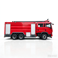 Truk Pemadam Kebakaran Howo Baru 6x4 18000L 460HP Euro 6 Truk Pemadam Kebakaran Tangki Air Ukuran Besar Truk Pemadam Kebakaran Howo 6*4