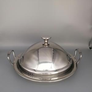Tagine en acier inoxydable 34/38 cm, plat de service, compatible <span class=keywords><strong>induction</strong></span>, vaisselle royale - Product Image 3