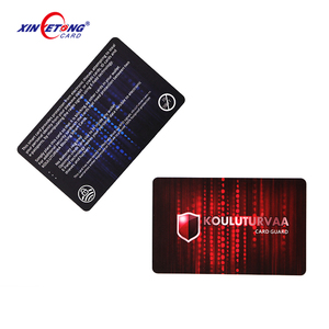Dispositif d'écrémage de carte de débit anti-piratage Carte de blocage RFID 13.56mhz Carte de blocage de bouclier de signal NFC - Product Image 6