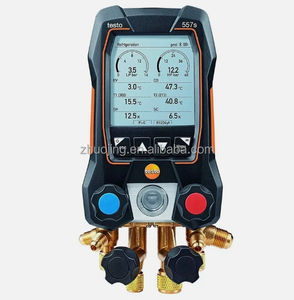 Testo 557s Manifold Digital Manifold Gauge Meter LCD Digital Manometer Testo550s Smart Vacuum Kit Stock - Product Image 2