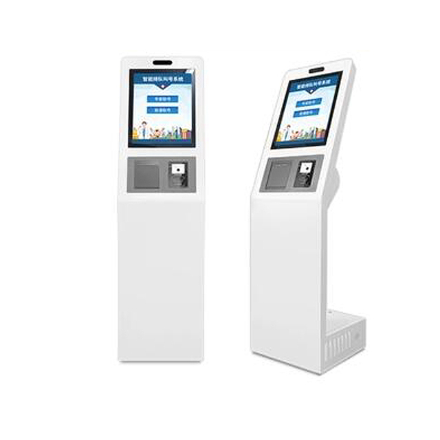 17/19/21.5-inch Intelligent Self-service Kiosk Supermarket, Hospital, Bank, Touch Screen Queuing System Booth Kiosk