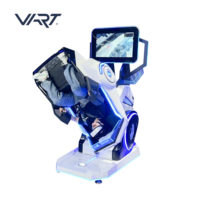 Simulador de movimiento de China, juegos de vuelo Vr 360, silla de avión 9D Vr 360