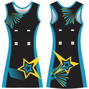 Groothandel Gesublimeerd Roze Design Netbal Jurken Au Nz Korfbal <span class=keywords><strong>Uniform</strong></span> Uw Eigen Training Netbal Jersey - Product Image 3