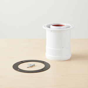 <span class=keywords><strong>Caldaia</strong></span> a condensa verticale adattata per gas di combustione con flangia per tubo fumario coassiale, riscaldamento domestico, alluminio verniciato a polvere bianca YISENHAI - Product Image 2