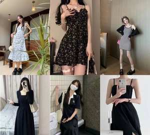 เดรสยาวผู้หญิงลายดอกไม้ แขนยาว คอโอ สำหรับฤดูใบไม้ผลิ ปี 2026 สไตล์ลำลอง เหมาะสำหรับงานปาร์ตี้ริมชายหาด - Product Image 3