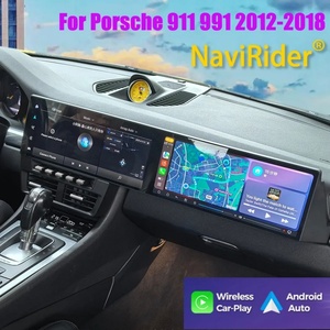 วิทยุติดรถยนต์ Android15 สำหรับ Porsche 911 991 ปี 2012-2018 หน้าจอคู่ 12.3 นิ้ว เครื่องเล่นมัลติมีเดีย วิดีโอ พร้อมระบบนำทาง GPS อัตโนมัติ 4G Carplay - Product Image 1