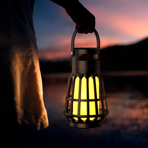 Nhà Máy Bán buôn Loa <span class=keywords><strong>Bluetooth</strong></span> ngoài trời được xây dựng trong tiếng ồn Trắng âm thanh với không thấm nước dẫn ánh Sáng Ngọn lửa cho Đảng cắm trại đèn lồng - Product Image 4