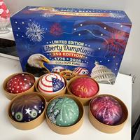 Squishy Baozi, Squishies en forme de dumplings, 1 pièce, Squishy Chiboki, Squishy géant en forme de dumpling
