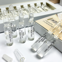 Sérum Éclaircissant Hydratant à l'Acide Hyaluronique et Niacinamide en Gros – Ampoules d'Essence Visage Soin de la Peau Marque Privée