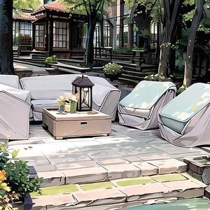 निः शुल्क नमूना निर्यात आउटडोर फर्नीचर कवर 4x 4 आकार वाटरप्रूफ पी तिरपाल शीट कवर - Product Image 6