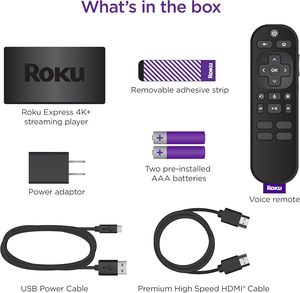 Lecteur multimédia Express 4K+ avec télécommande vocale HDR, décodeur <span class=keywords><strong>IPTV</strong></span>, boîtier Android - Product Image 4