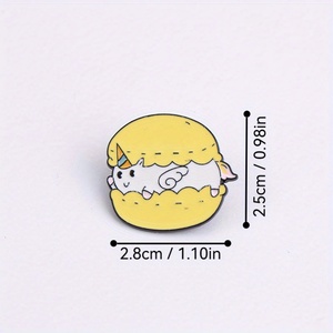 Stijlvolle En Grillige Broche Met Een Verborgen Eenhoorn, Perfect Voor Het Toevoegen Van Een Leuke Touch Aan Dagelijkse Outfits - Product Image 6
