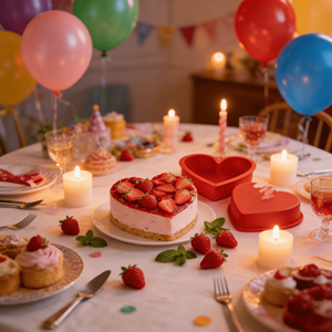 Heart Shaped Food Grade Silicone Nonstick Eco-Friendly Non-Toxic 10 Inch Oven Safe <b>Cake</b> Pan <b>Mold</b> for Baking - Product Image 4