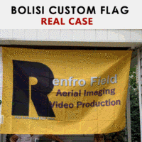 Vente en gros de drapeaux promotionnels Impression numérique par sublimation Polyester imprimé taille personnalisée drapeau personnalisé