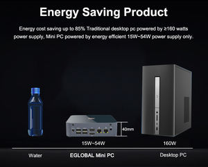 JEUIRCC AMD Ry-zen 3 5400U Ry-zen 9 <span class=keywords><strong>5900H</strong></span> Mini PC Windows 11 Soporte Dual Display Mejor Mini Gaming Pc - Product Image 2