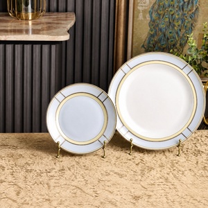 8+10-Inch Eco-Friendly <b>Disposable</b> Ceramic Tray for Party Sushi <b>Barbecue</b> Cake Dessert Pastry Dishes & Plates - Product Image 4