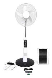 New White New Arrival Stand Solar Cool Fan Corrugated <b>Mini</b> <b>Cooler</b> Usb Standing Portable Fan - Product Image 1