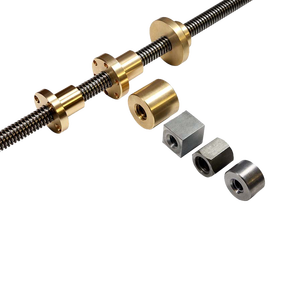 Professional <strong>Trapezoidal</strong> Lead Screw With Gear <strong>Threaded</strong> Rod - Product Image 1