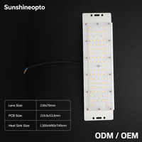 Module d'éclairage LED étanche 50-70W, 80 LED SMD 3030 pour éclairage de rue, de grande baie, de route, d'autoroute et de jardin