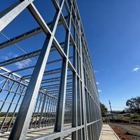 Estructura de Acero Personalizada para Almacenes, Talleres, Casas Industriales Prefabricadas, Estructura de Acero para Estructuras