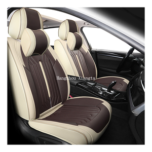 Xiangta 3D 7D 5D 9D universel Sport voiture en cuir bébé chien housse de siège protecteur ensemble Design luxe voiture coussin housse de siège - Product Image 1
