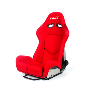 Siège baquet de course EDDY en fibre de carbone noir, réglable et universel, style mariée, conçu sur mesure, fabriqué en Chine - Product Image 4