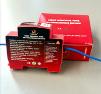 Nouveau système automatique d'extinction d'incendie par aérosol, ensemble d'extincteurs à aérosol à batterie au lithium pour armoire électrique