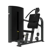 Appareil abdominal à piste fixe pour club de fitness, équipement de gym commercial robuste