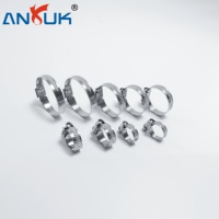Collier de serrage en acier inoxydable de type allemand ANRUK 304 420 mm 450 mm 480 mm pour la réception d'hôtel